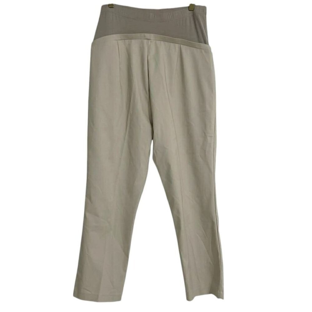 NEW Seraphine Size 14 Maternity Dress Pants Cressida Taupe Career Office - Picture 7 of 12